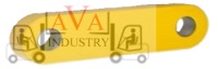 A161338 ТЯГА РУЛЕВАЯ УМ DOOSAN D18S-5 (НИЖНЯЯ) (AVA-INDUSTRY)